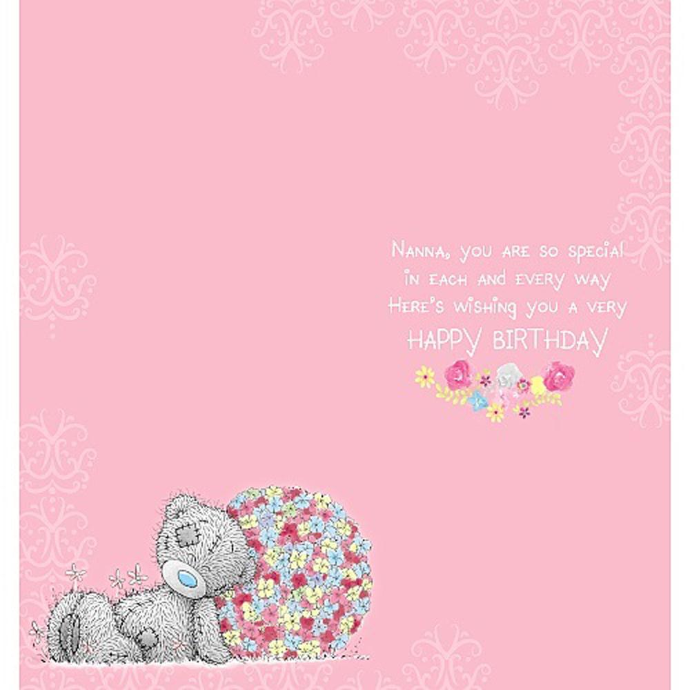 Nanna Birthday Me to You Bear Card Extra Image 1